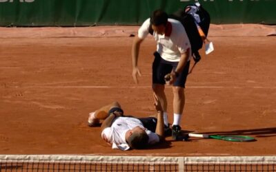 French Open: Tennis-Star sackt nach Matchball zusammen