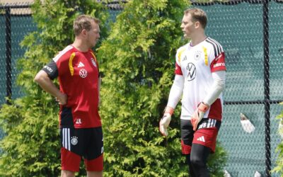 WM: Vieraugengespräch zwischen Julian Nagelsmann und Manuel Neuer!